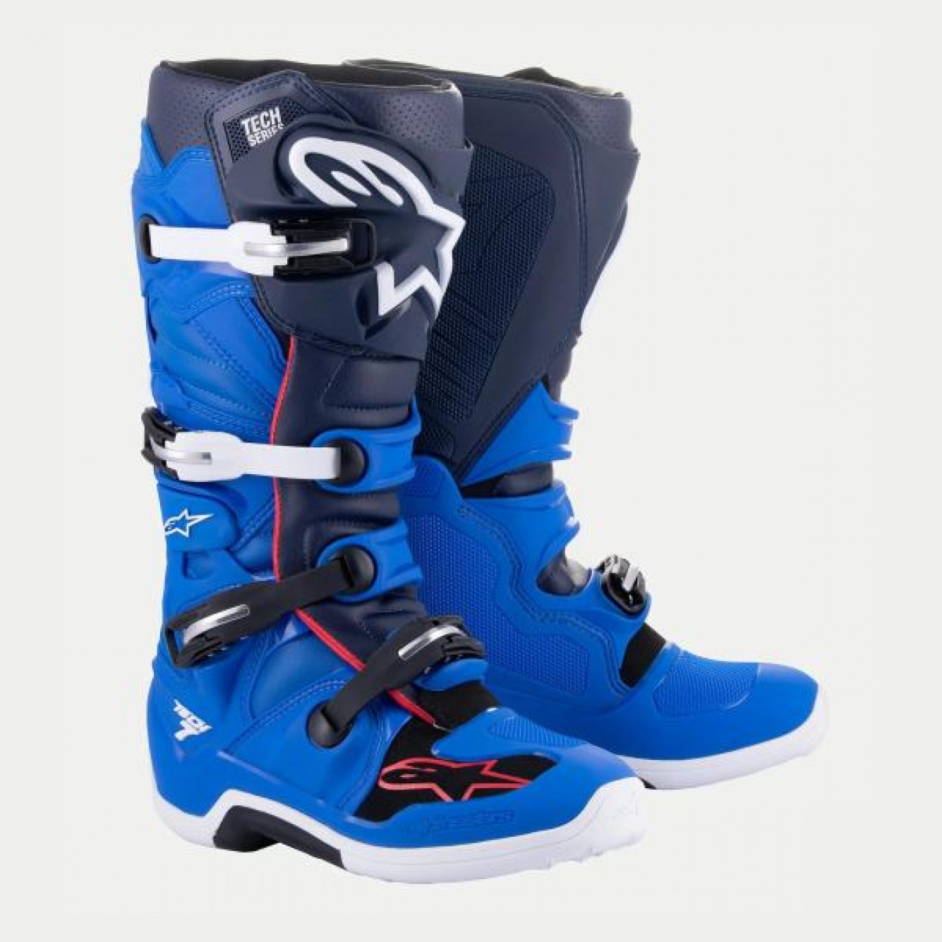 Alpinestars | Crosslaarzen Tech 7 Blauw Rood