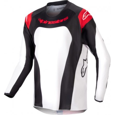 Alpinestars | Jeugd Cross Shirt Racer Ocuri Rood / Wit / Zwart