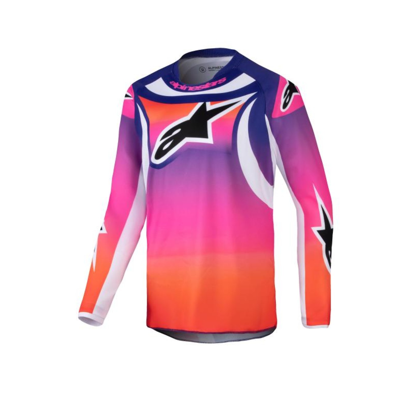 Alpinestars | Jeugd Cross Shirt Racer Wurx Paars / Wit