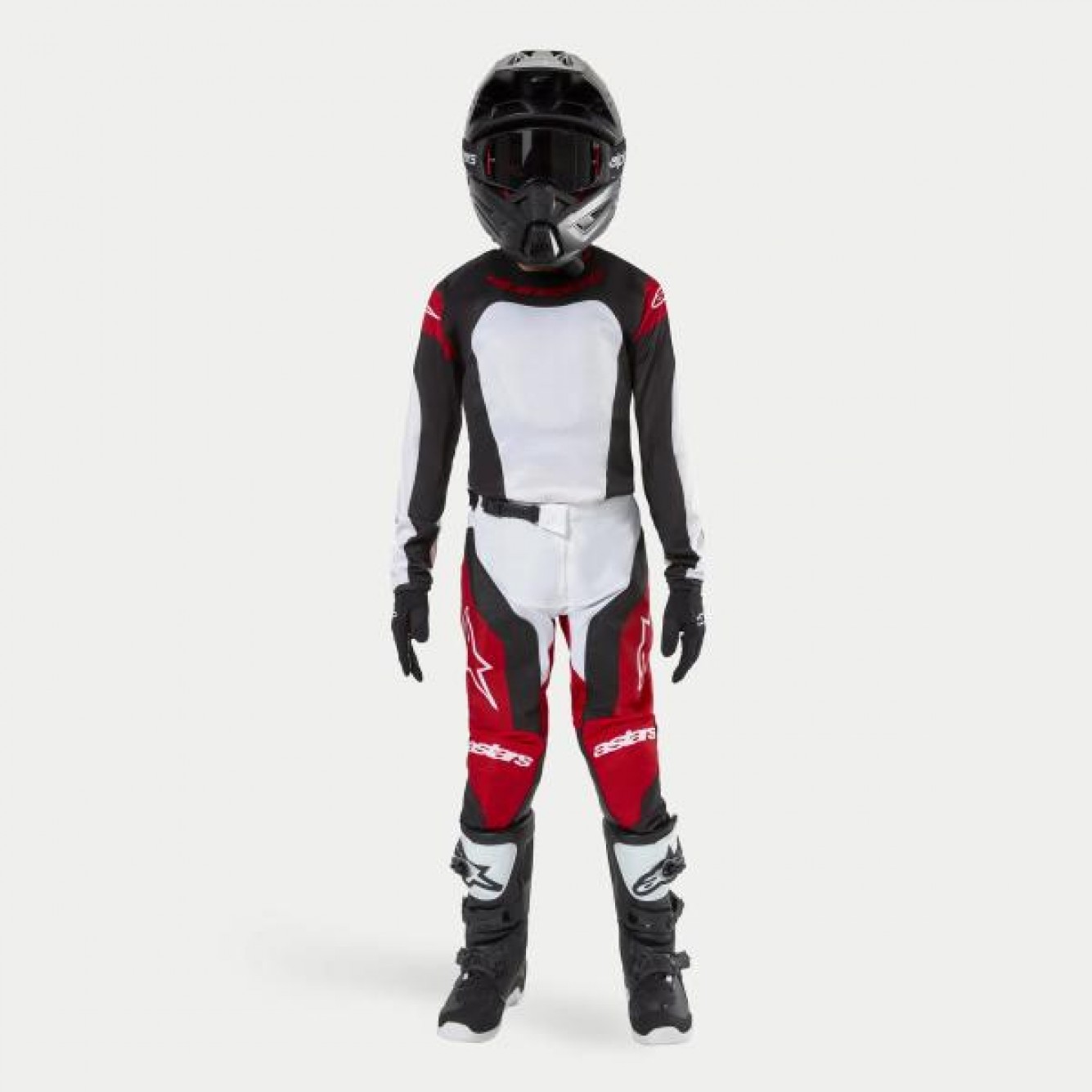 Alpinestars | Jeugd Crossbroek Racer Ocuri Rood / Wit / Zwart