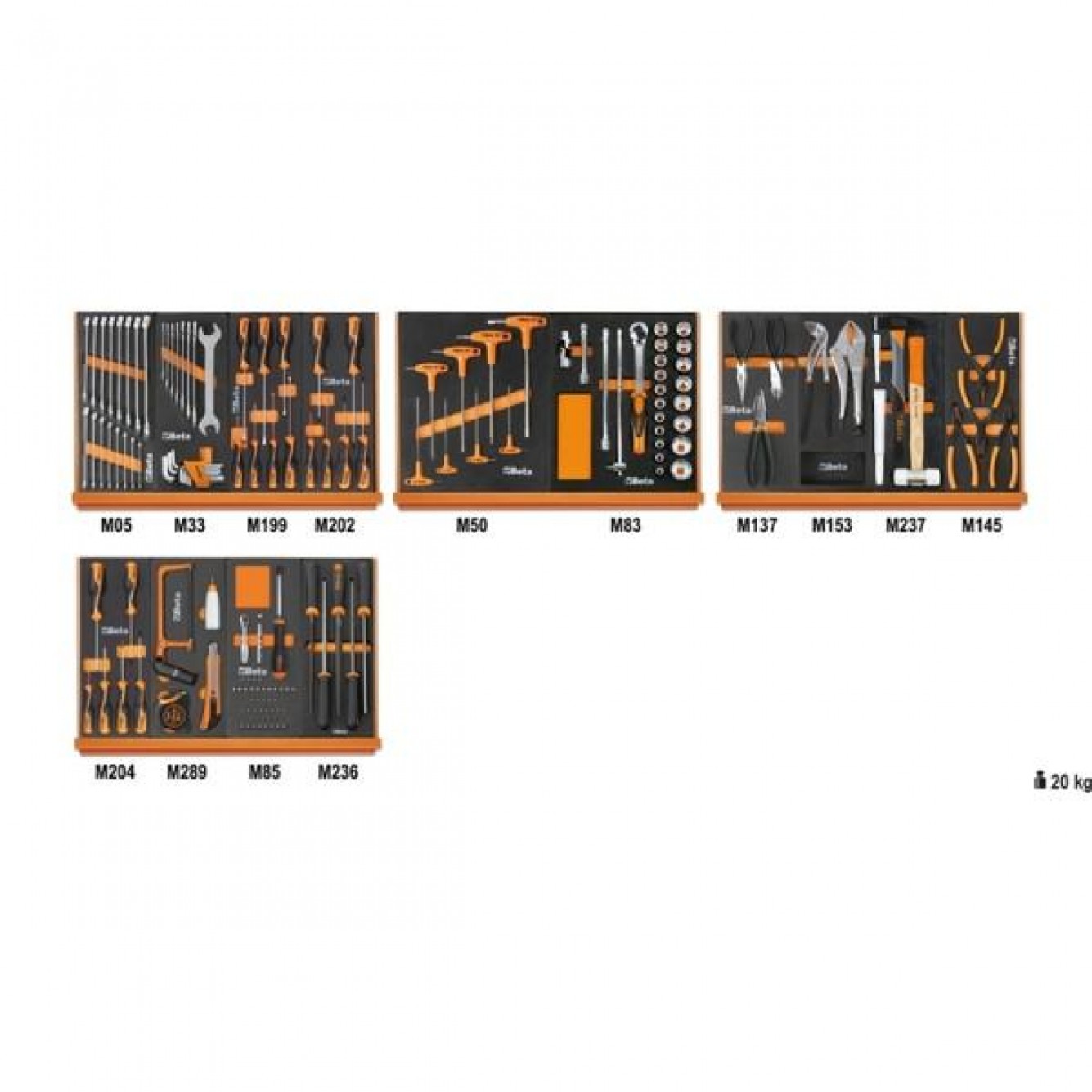 Beta Tools | Assortiment Gereedschap 5904VU/2M