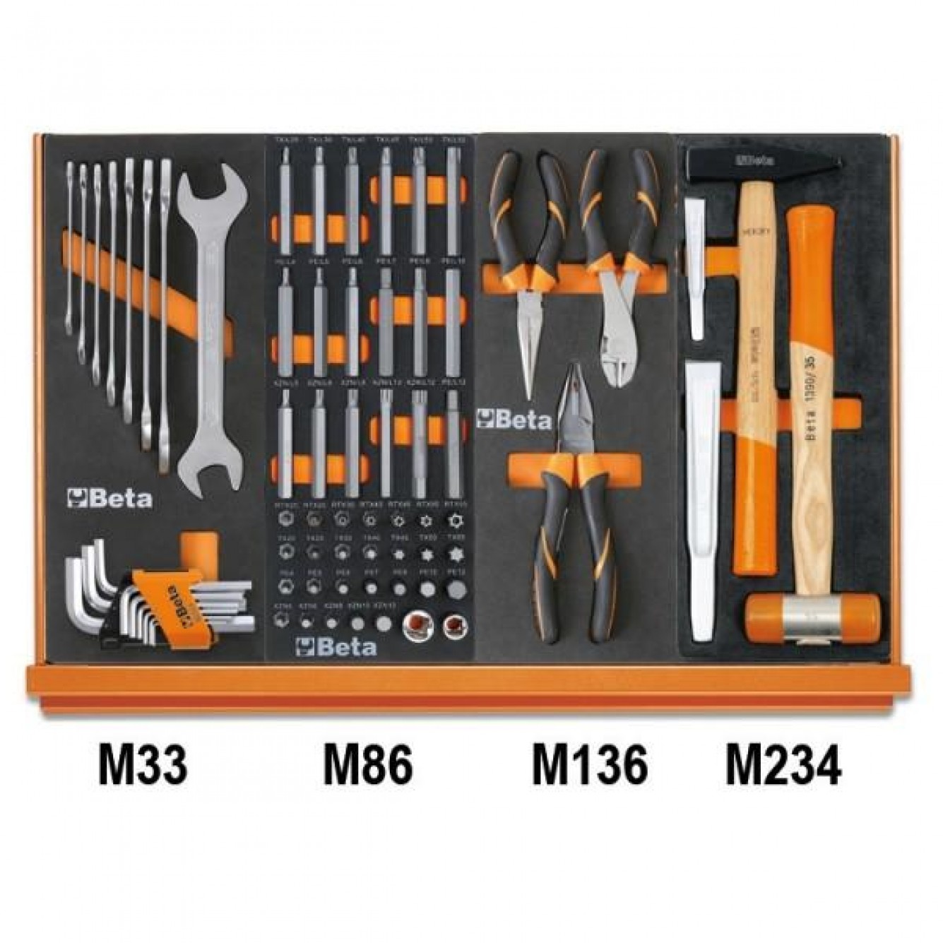 Beta Tools | Assortiment Gereedschap 5988U/7M