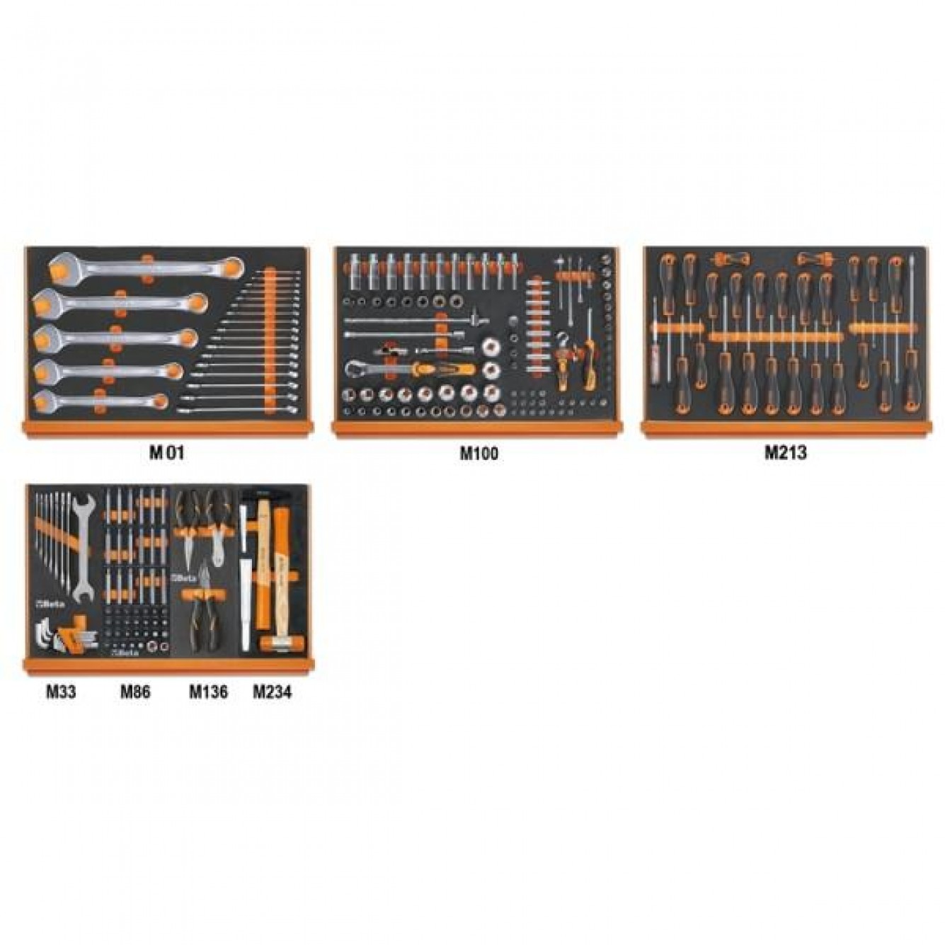 Beta Tools | Assortiment Gereedschap 5988U/7M