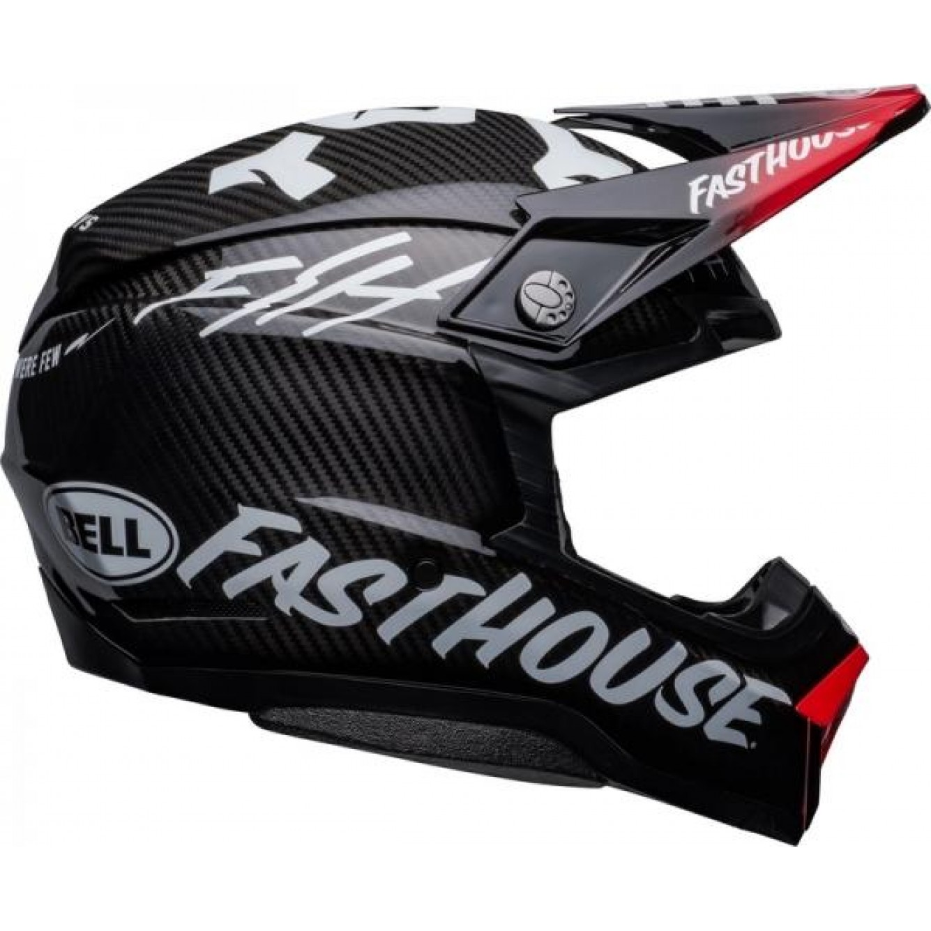 Bell | Crosshelm Moto-10 Spherical Fasthouse Privateer Zwart / Rood