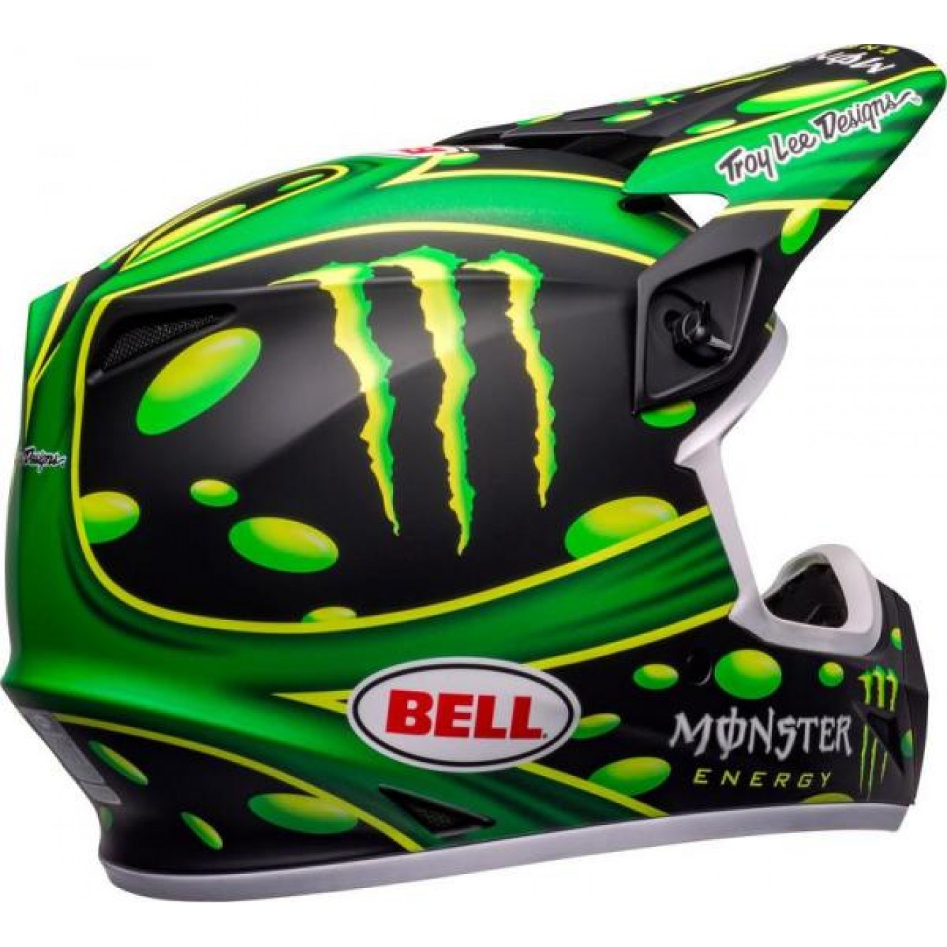 Bell | Crosshelm Moto-9 McGrath Showtime Replica Groen