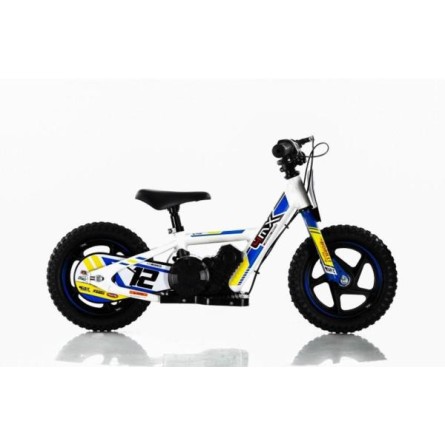 4MX | Elektrische Loopfiets Wit / Blauw 12