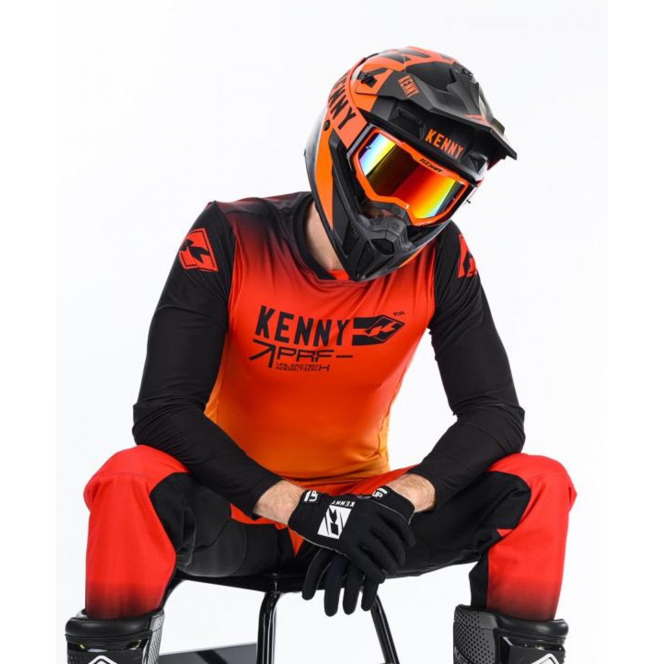 Kenny | Cross-Shirt Performance Wave Red