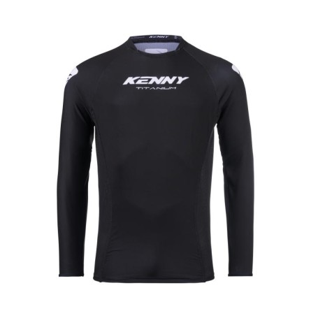 Kenny | Cross Shirt Titanium Zwart