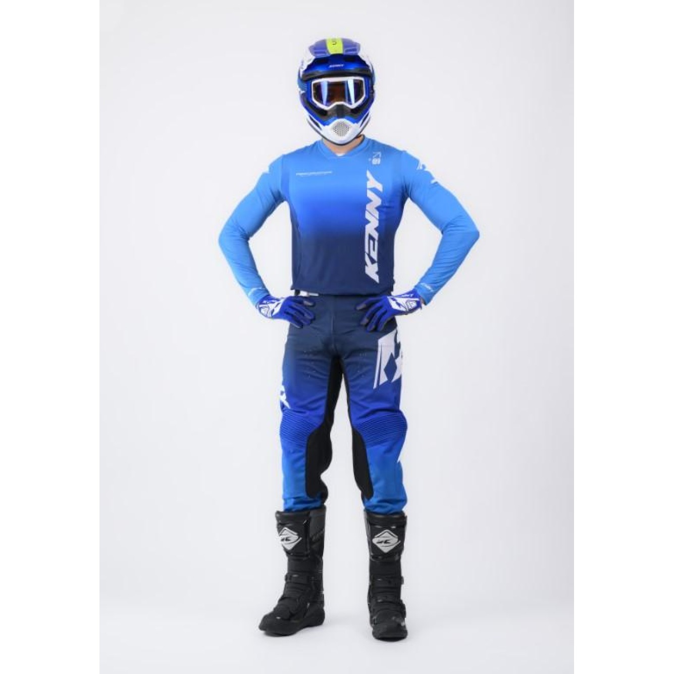 Kenny | Crossbroek Performance Gradient Blue