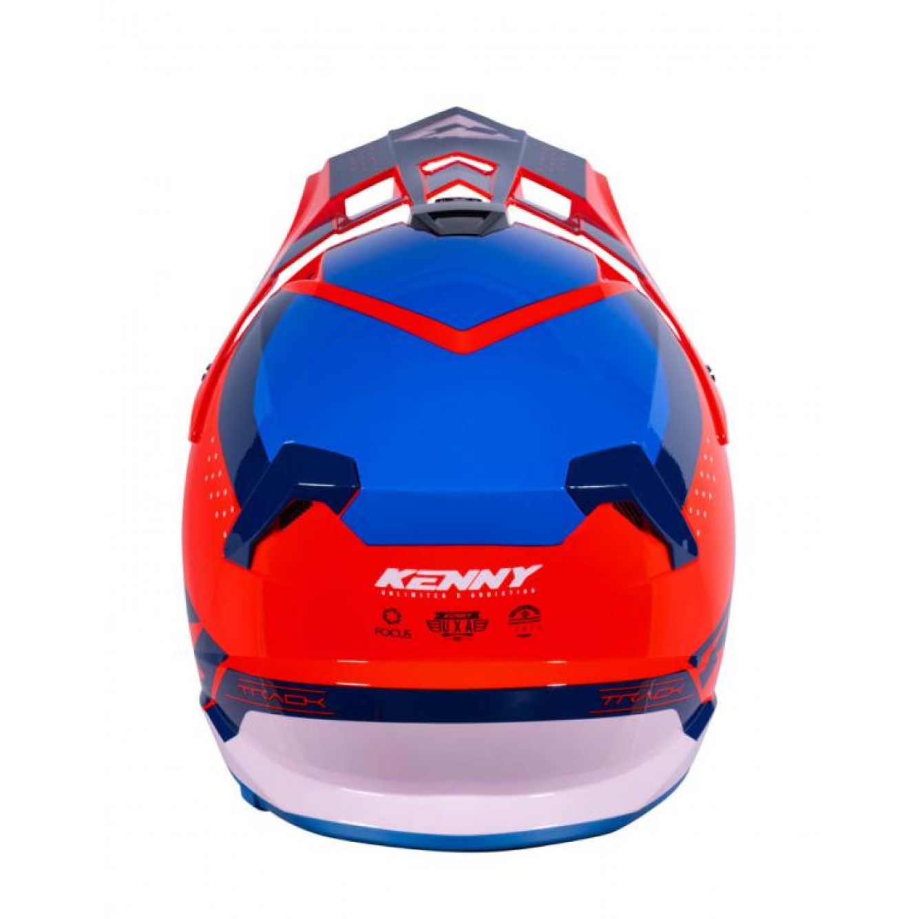 Kenny | Crosshelm Track Graphic Neon Rood