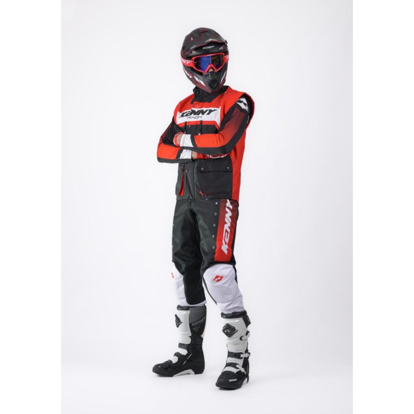 Kenny | Enduro Jas Track Rood