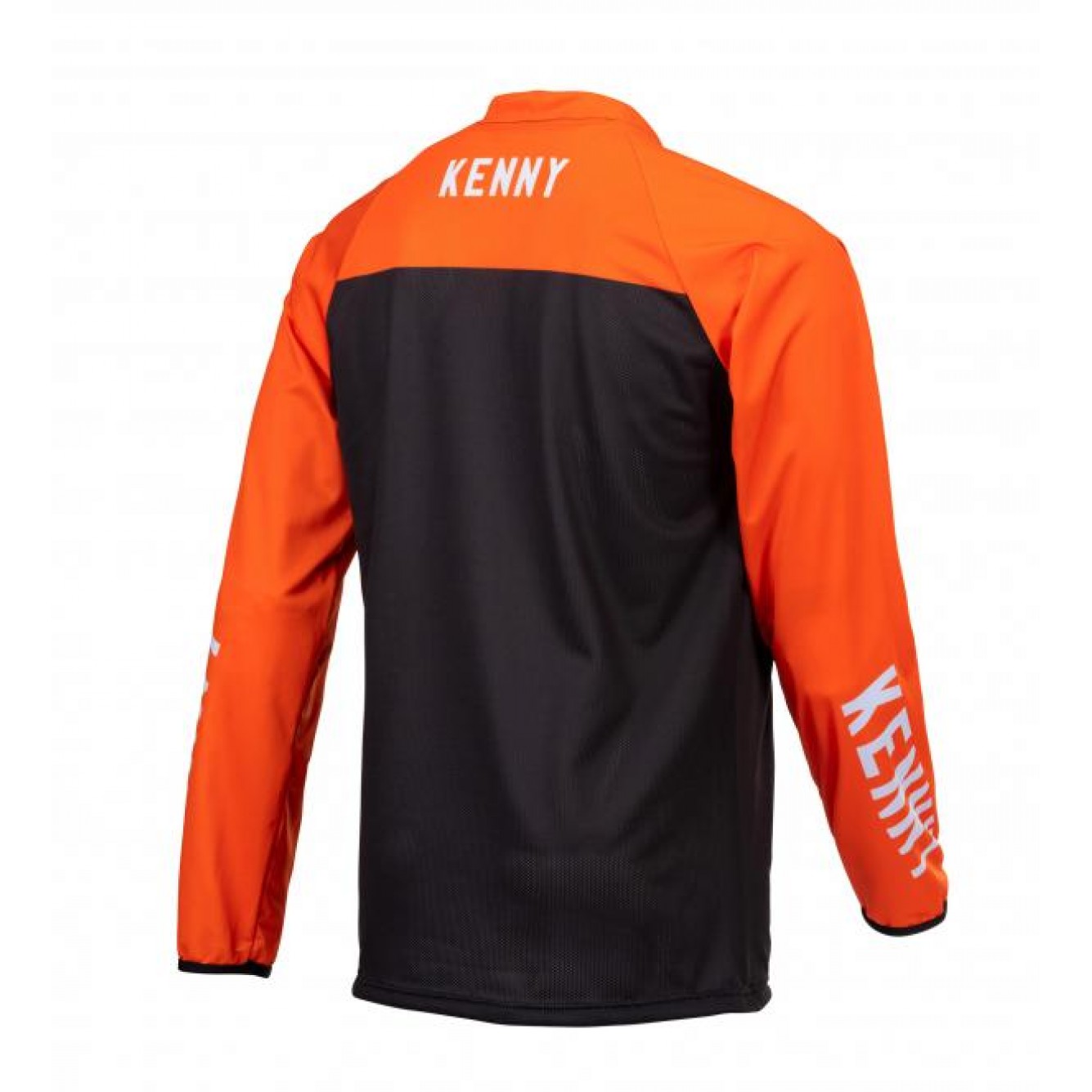 Kenny | Shirt Performance Solid Black ( / Oranje)