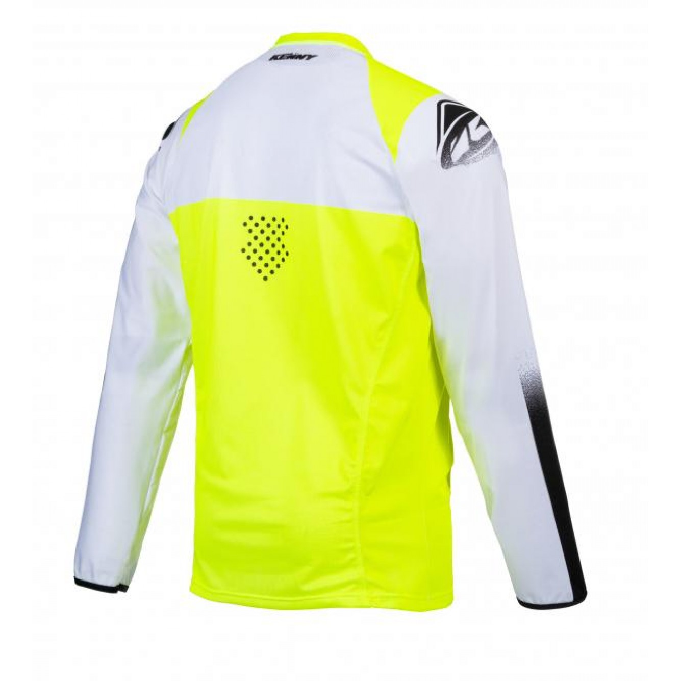 Kenny | Shirt Titanium Neon Geel/ Wit