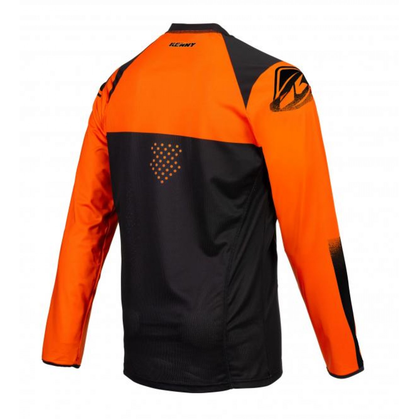 Kenny | Shirt Titanium Zwart Oranje