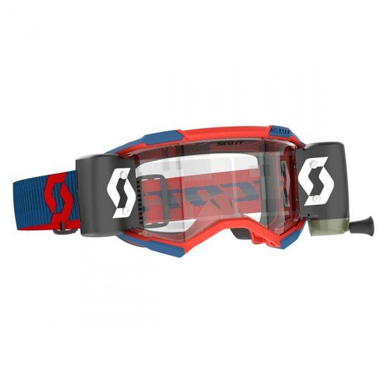 Scott | Crossbril Fury WFS Blauw - Rood