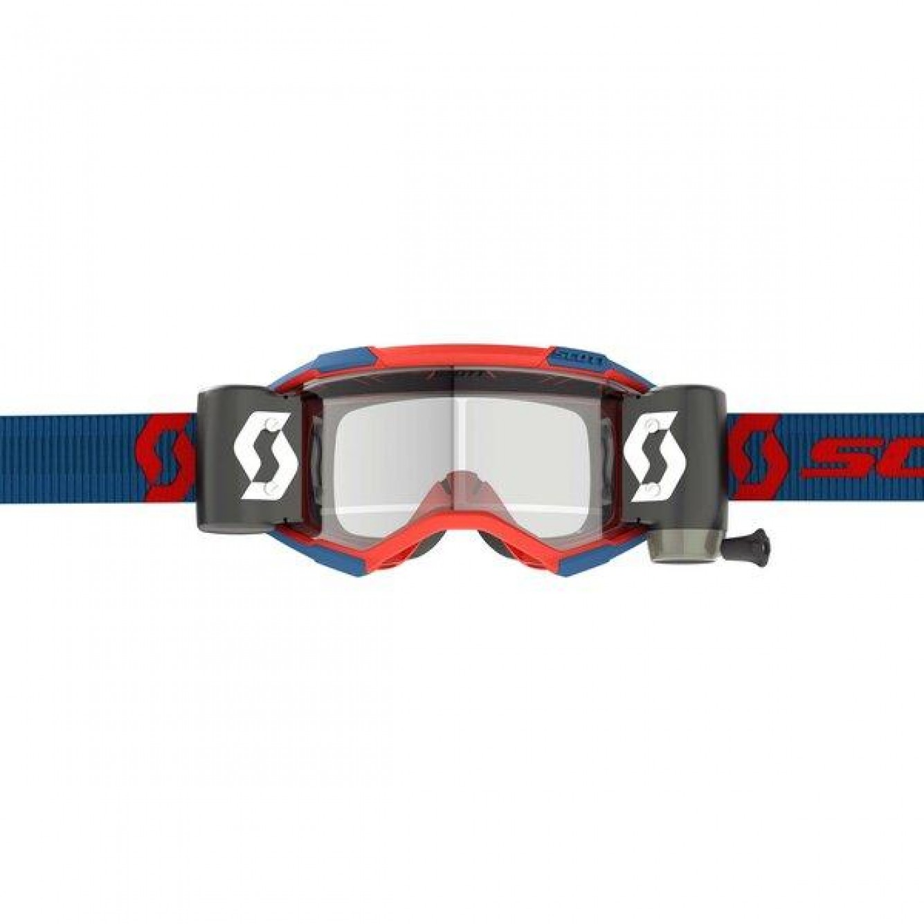 Scott | Crossbril Fury WFS Blauw - Rood