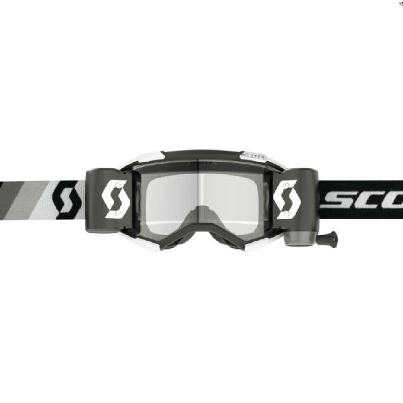 Scott | Crossbril Fury WFS Zwart / Wit Roll Off