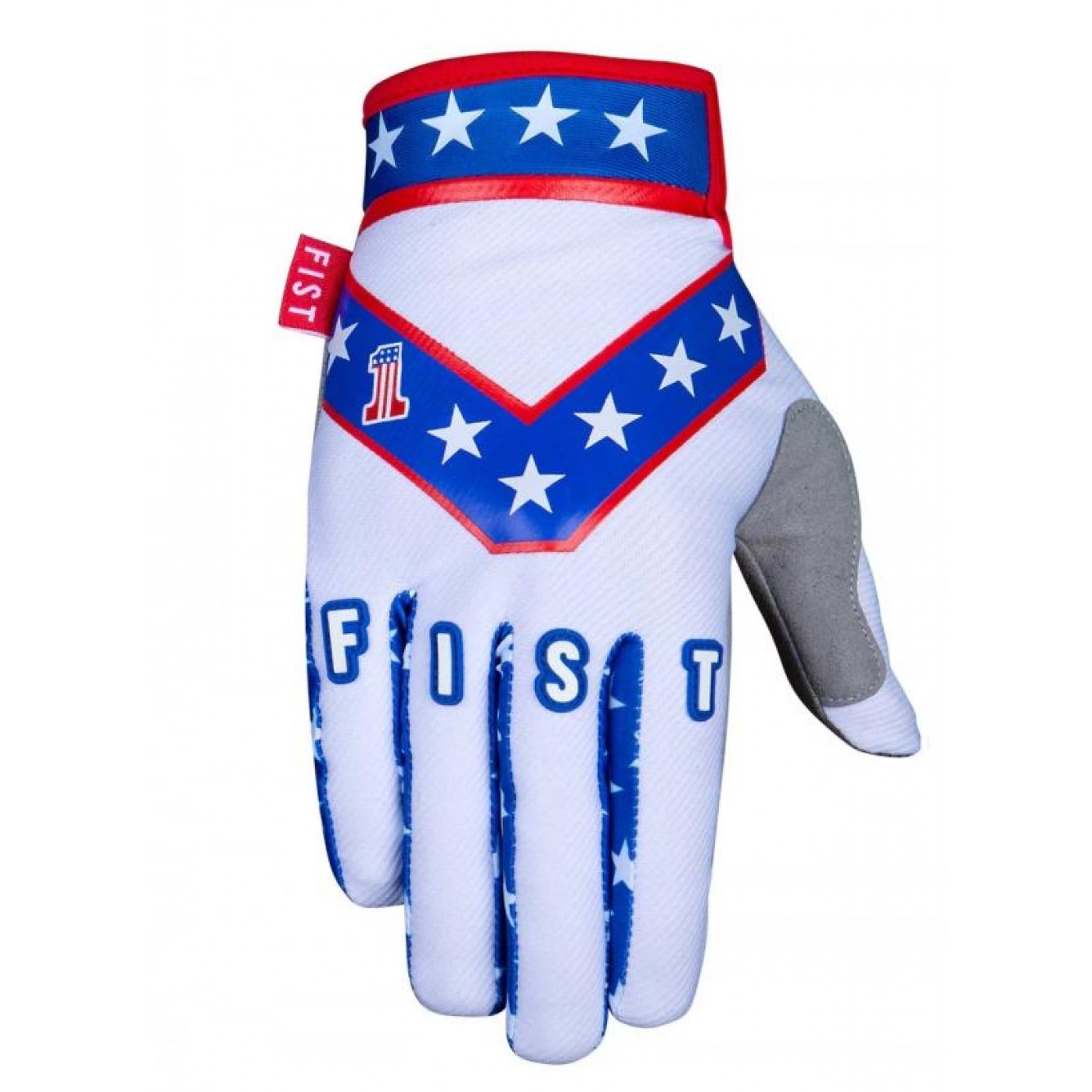 Fist | Handschoenen Evel Knievel Wit