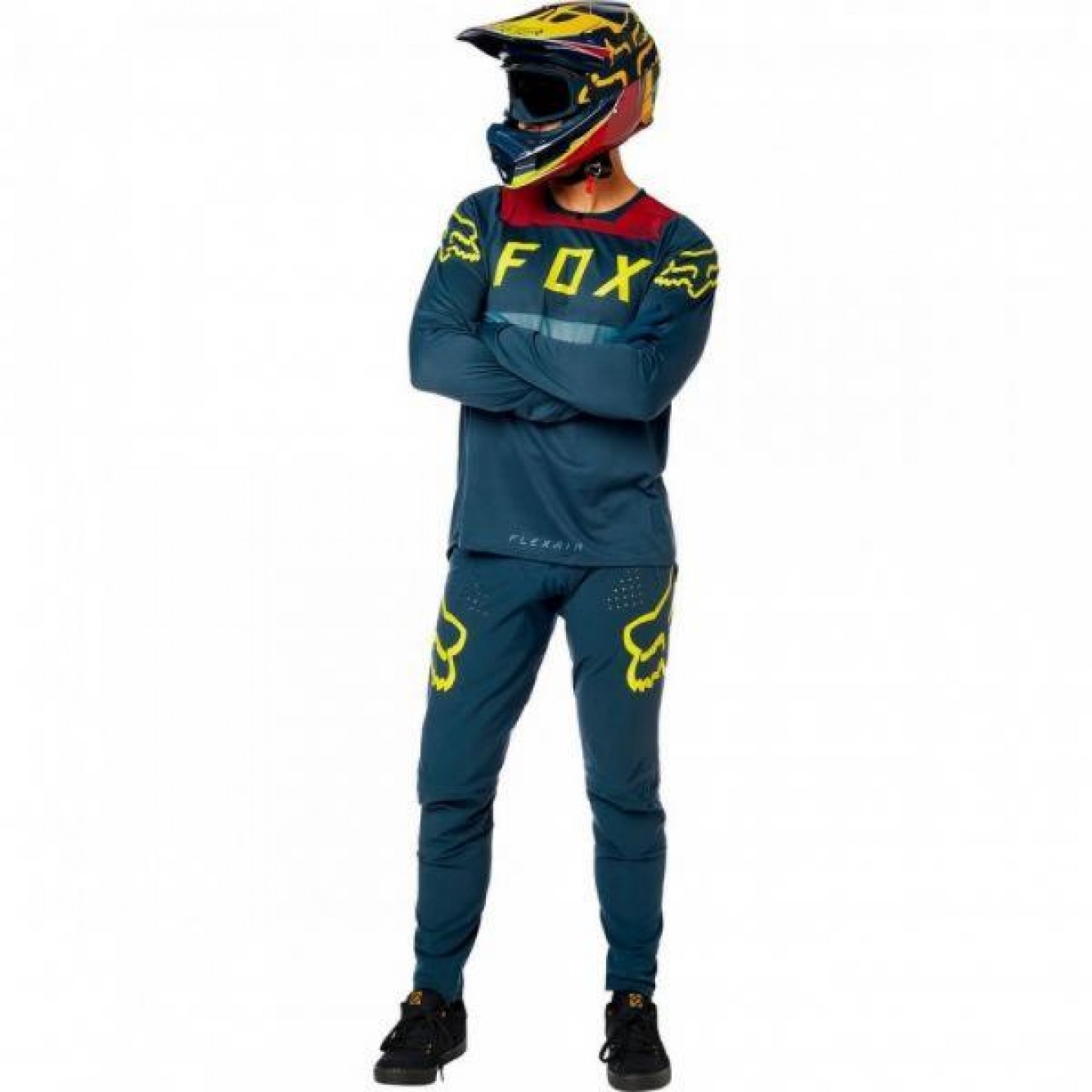 Fox | MTB shirt Flexair Blauw