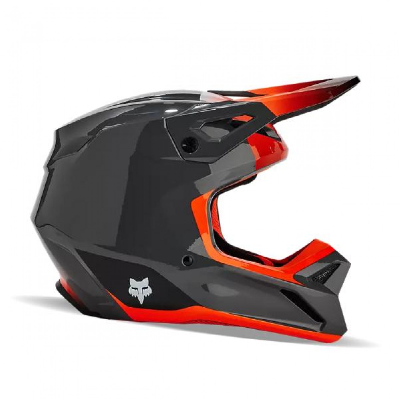 FOX | Helm V1 Ballast Grijs / Oranje