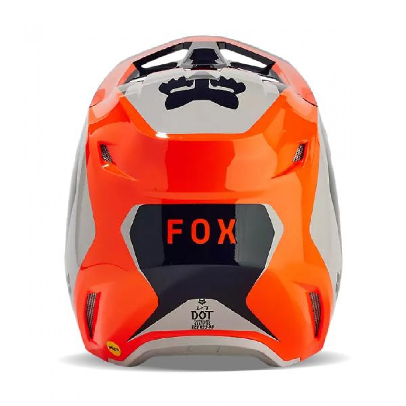 FOX | Jeugd Helm V1 Nitro Oranje