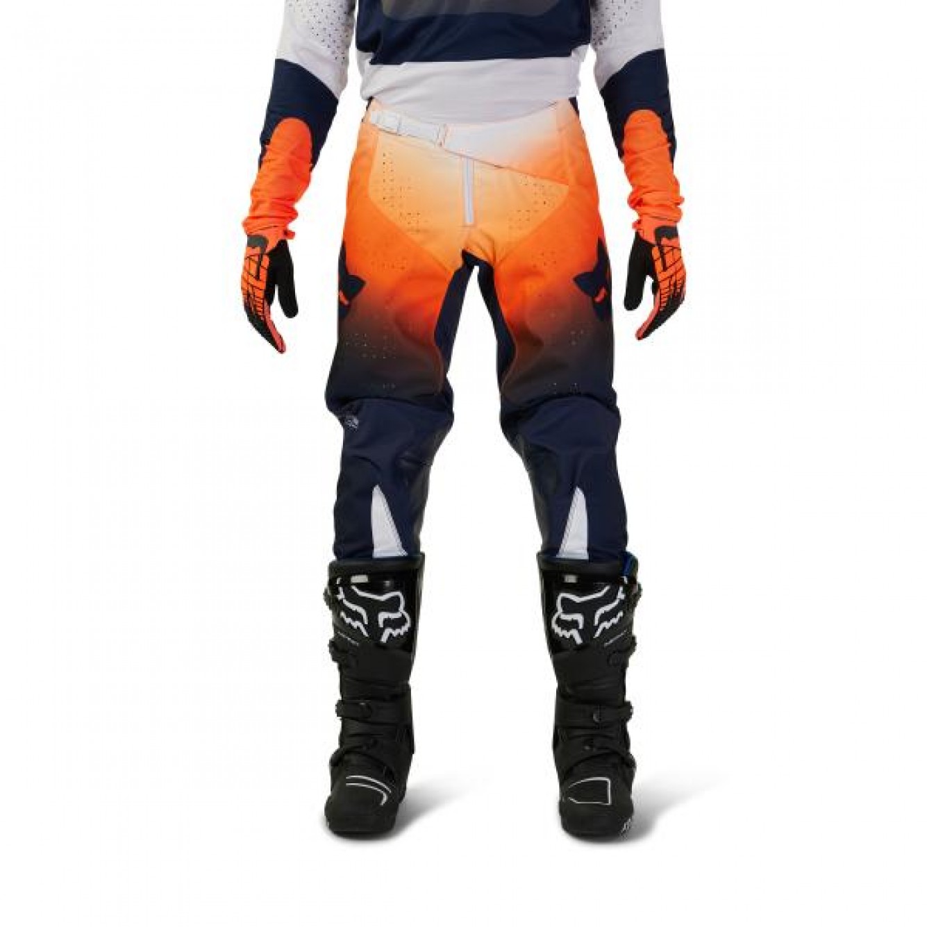 FOX | MX Broek 360 Revise Navy / Oranje