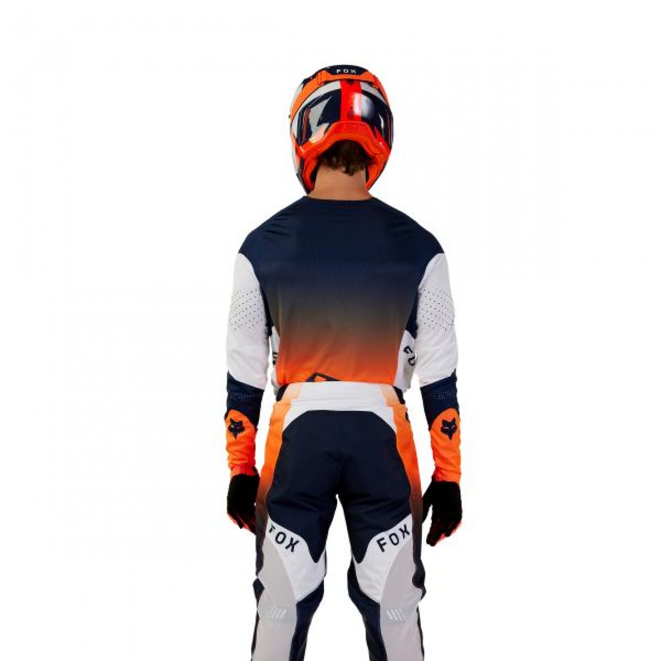 FOX | MX Shirt 360 Revise Navy / Oranje