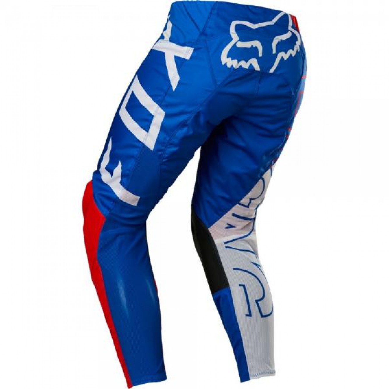 Fox | 180 broek SKEW Rood / Blauw