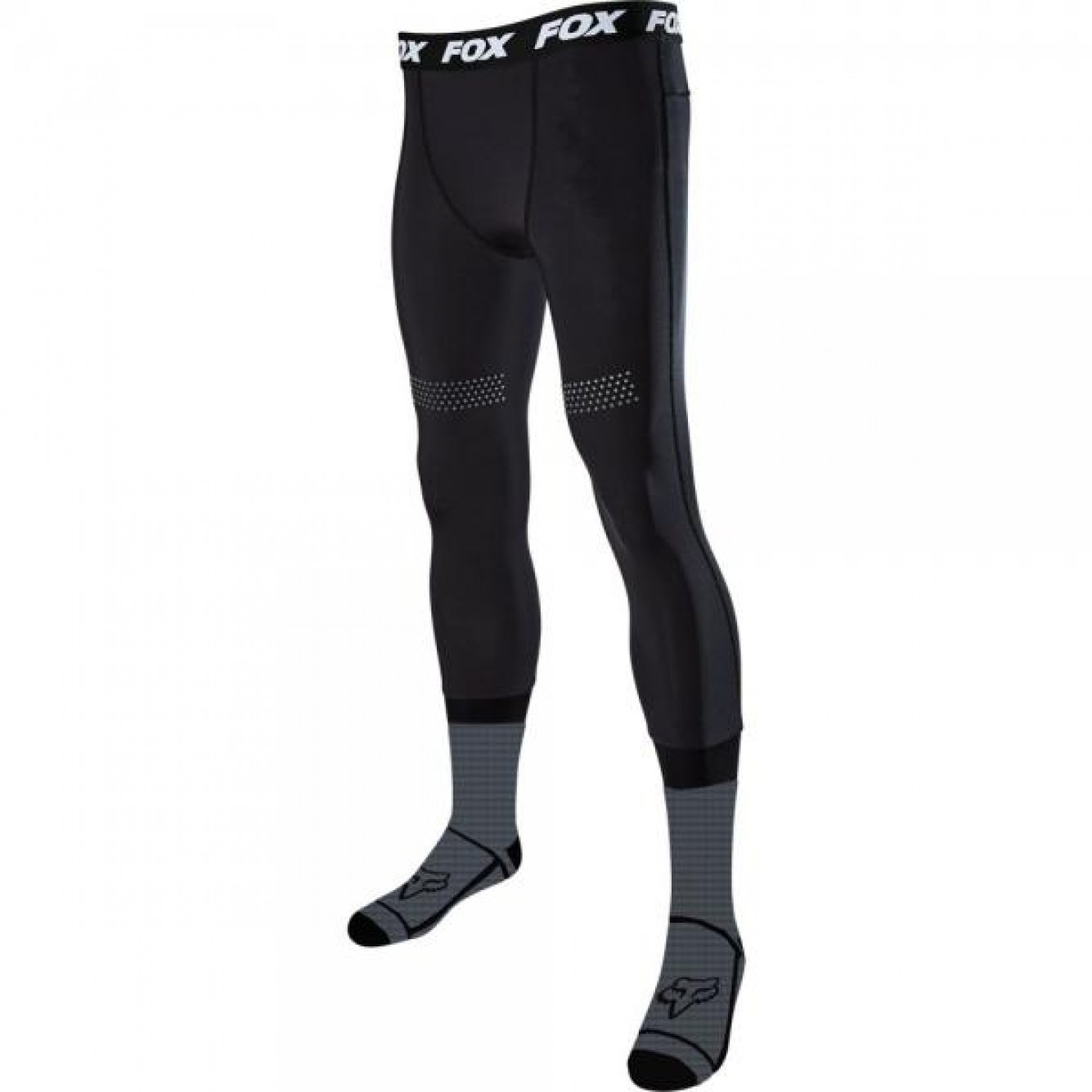 Fox | Baselayer lange onder broek zwart