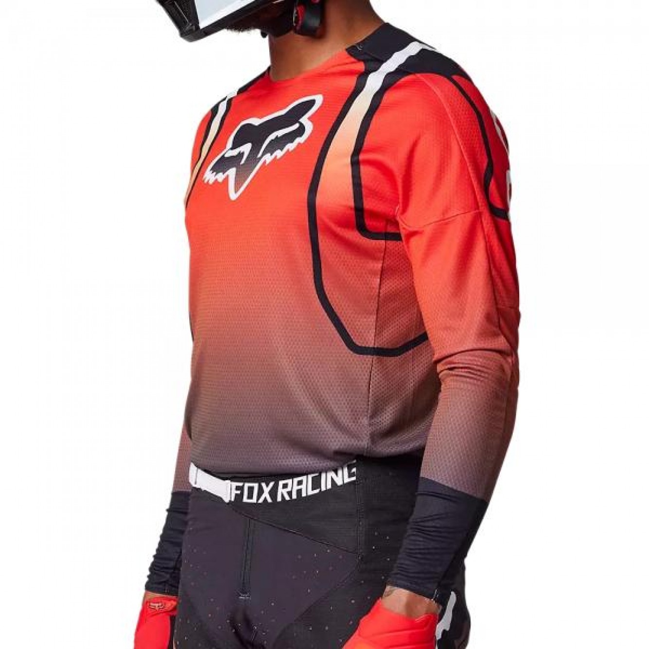 Fox | Cross Shirt 360 Vizen Fluor Rood