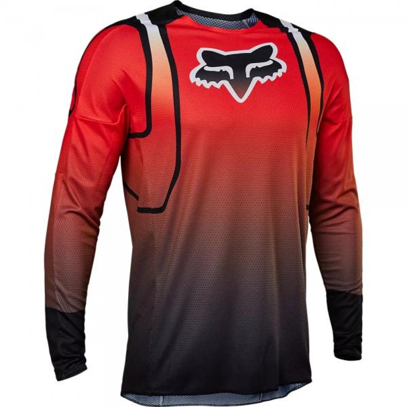 Fox | Cross Shirt 360 Vizen Fluor Rood