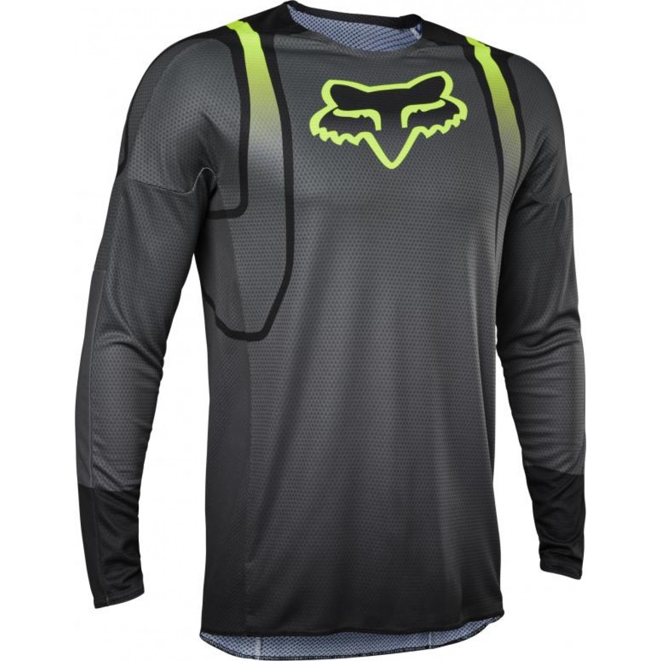 Fox | Cross Shirt 360 Vizen Zwart / Fluor Geel