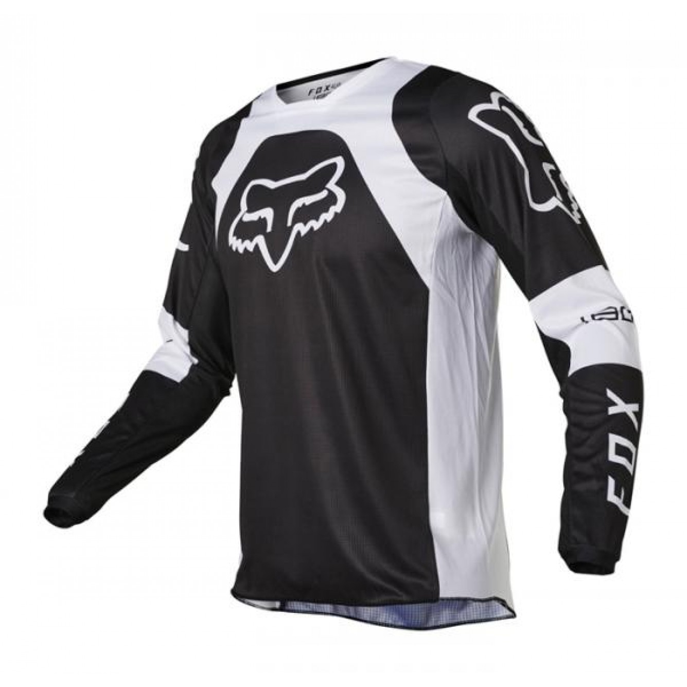 Fox | Cross Shirt Jeugd 180 Lux Zwart / Wit