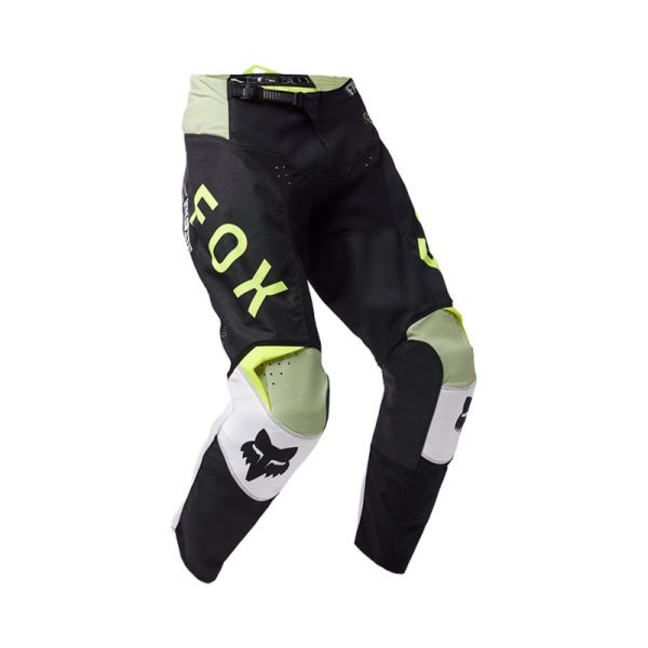 Fox | Crossbroek 180 Race Spec Zwart / Groen