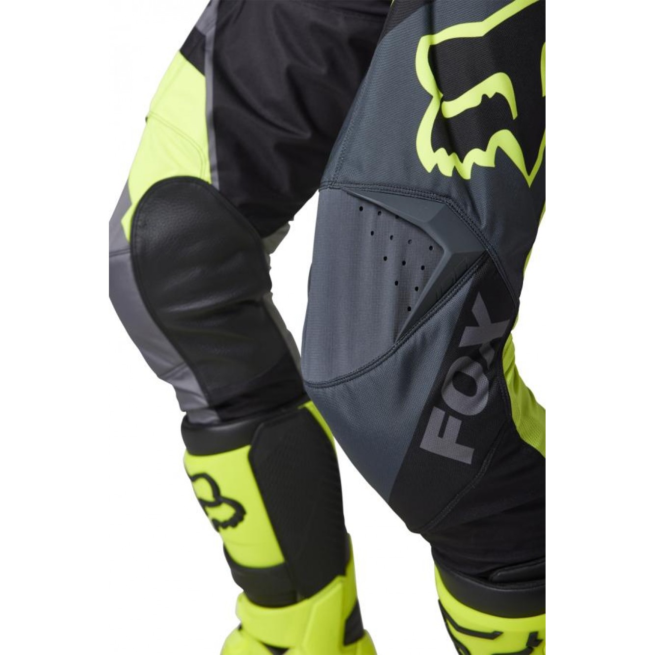 Fox | Crossbroek 180 XPOZR Fluor Geel / Camo