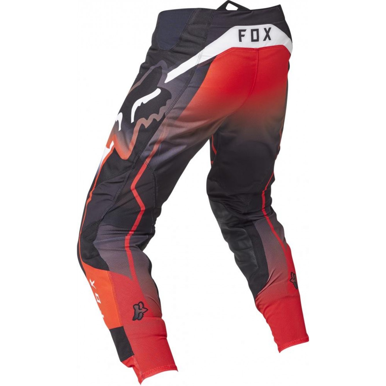 Fox | Crossbroek 360 Vizen Zwart / Rood