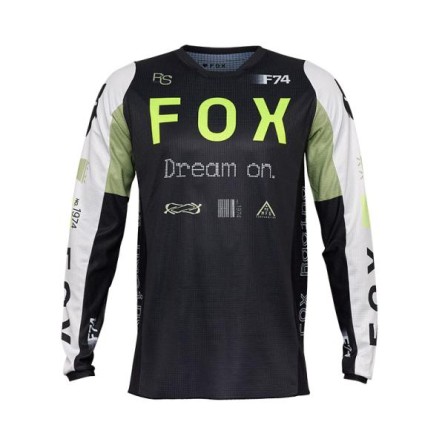 Fox | Crossshirt 180 Race Spec Zwart / Groen