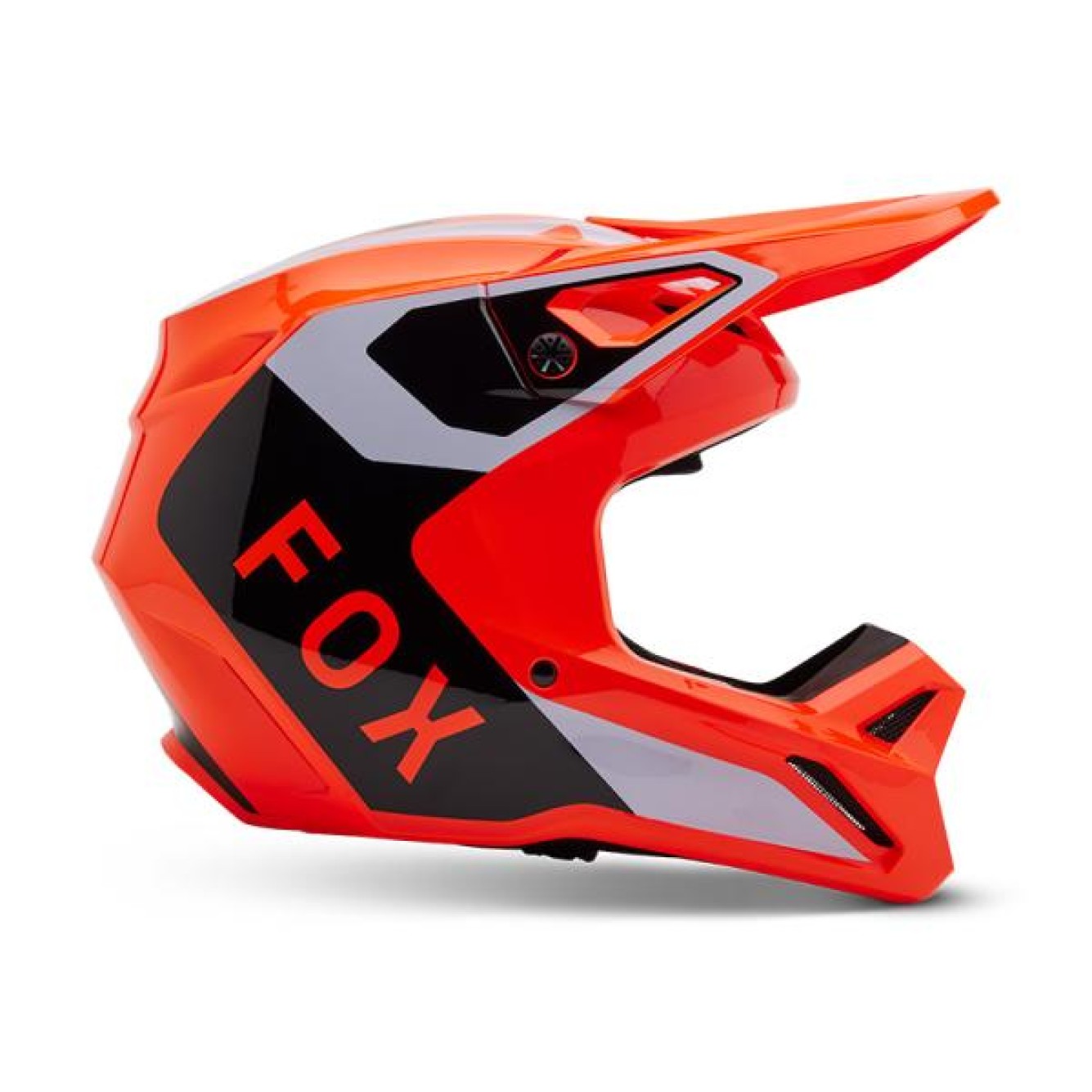 Fox | Jeugd Crosshelm V1 Lean Oranje