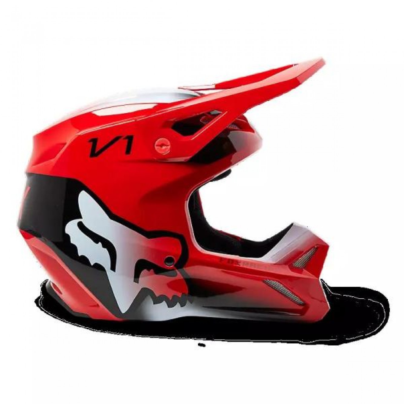 Fox | Jeugd Crosshelm V1 Toxsyk Rood