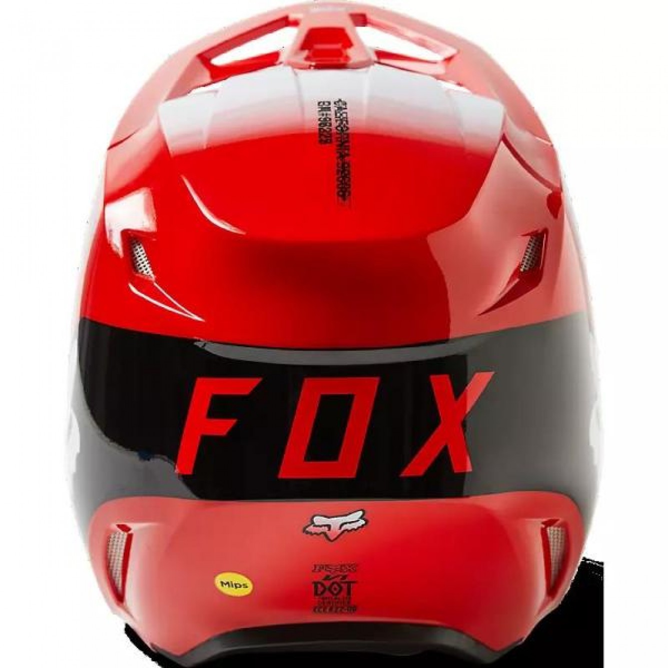 Fox | Jeugd Crosshelm V1 Toxsyk Rood