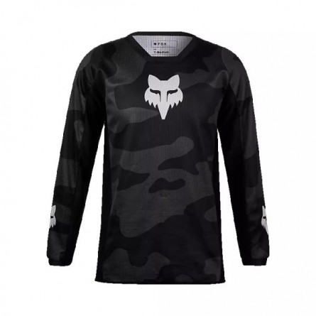 Fox | Jeugd Crossshirt 180 BNKR Zwart / Grijs