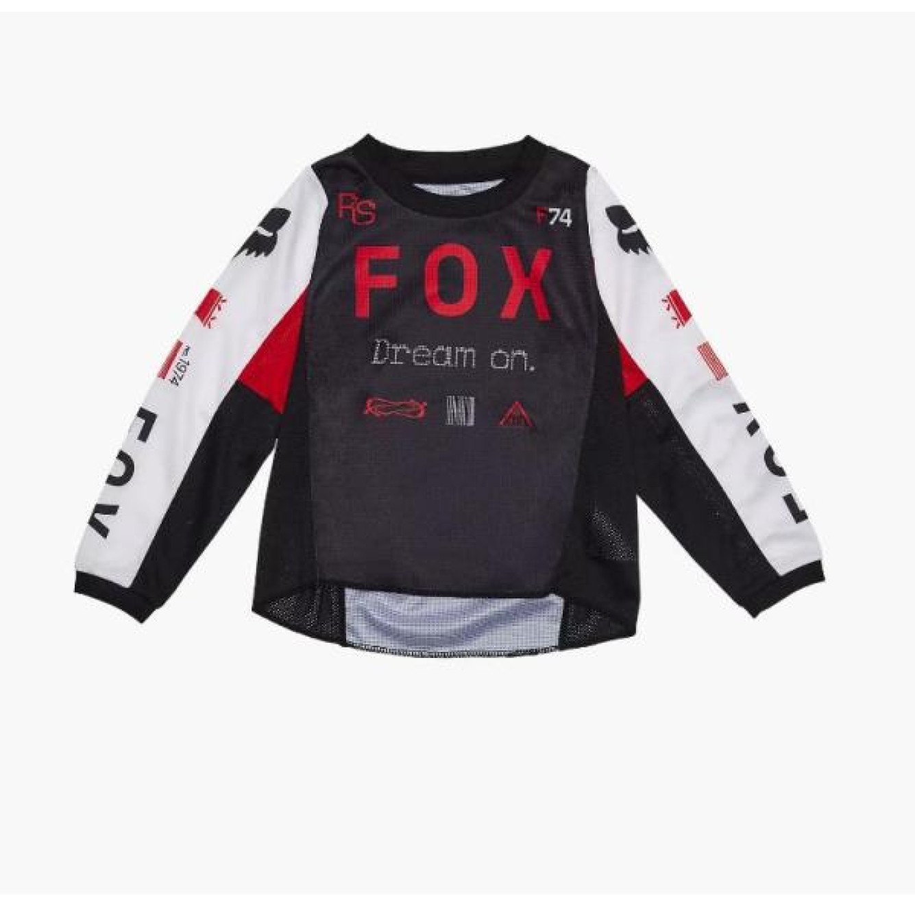 Fox | Kids Cross Shirt 180 Race Spec Zwart / Rood