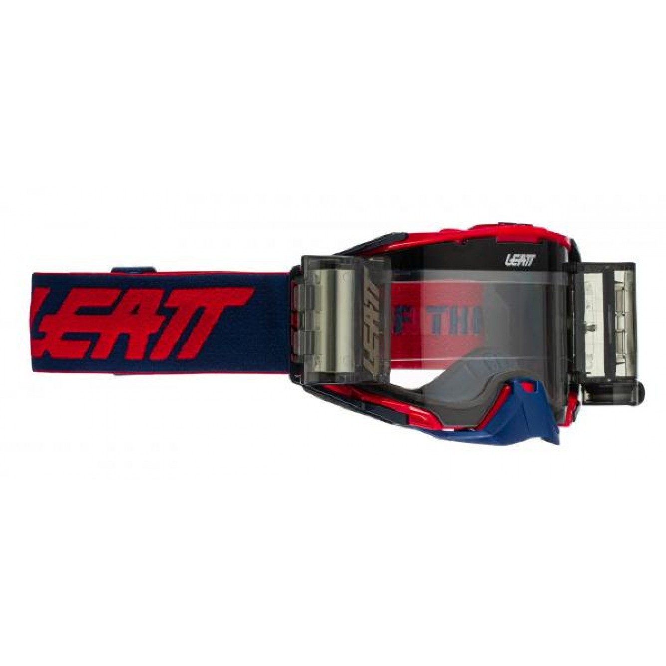 Leatt | Crossbril Velocity 6.5 ROLL-OFF blauw/rood