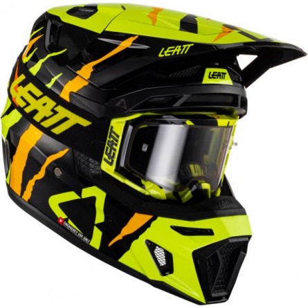 Leatt | Crosshelm kit 8.5 Citrus Citrus + Crossbril