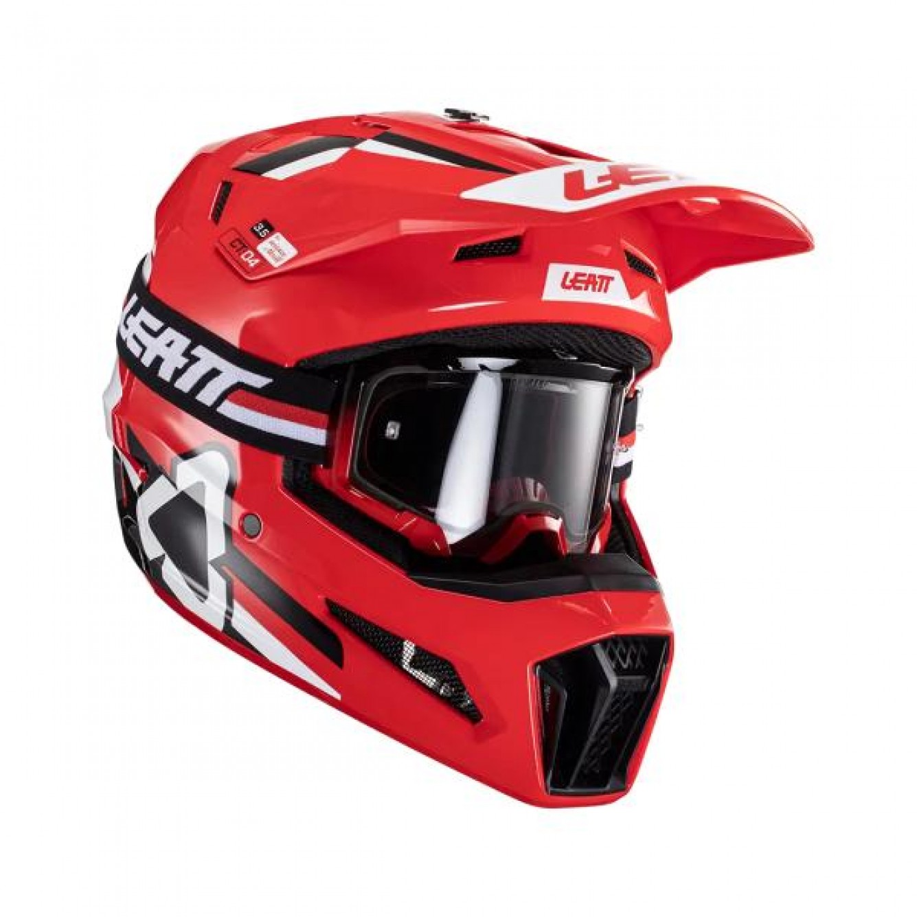 Leatt | Crosshelm kit 3.5 V24 Rood + BRIL