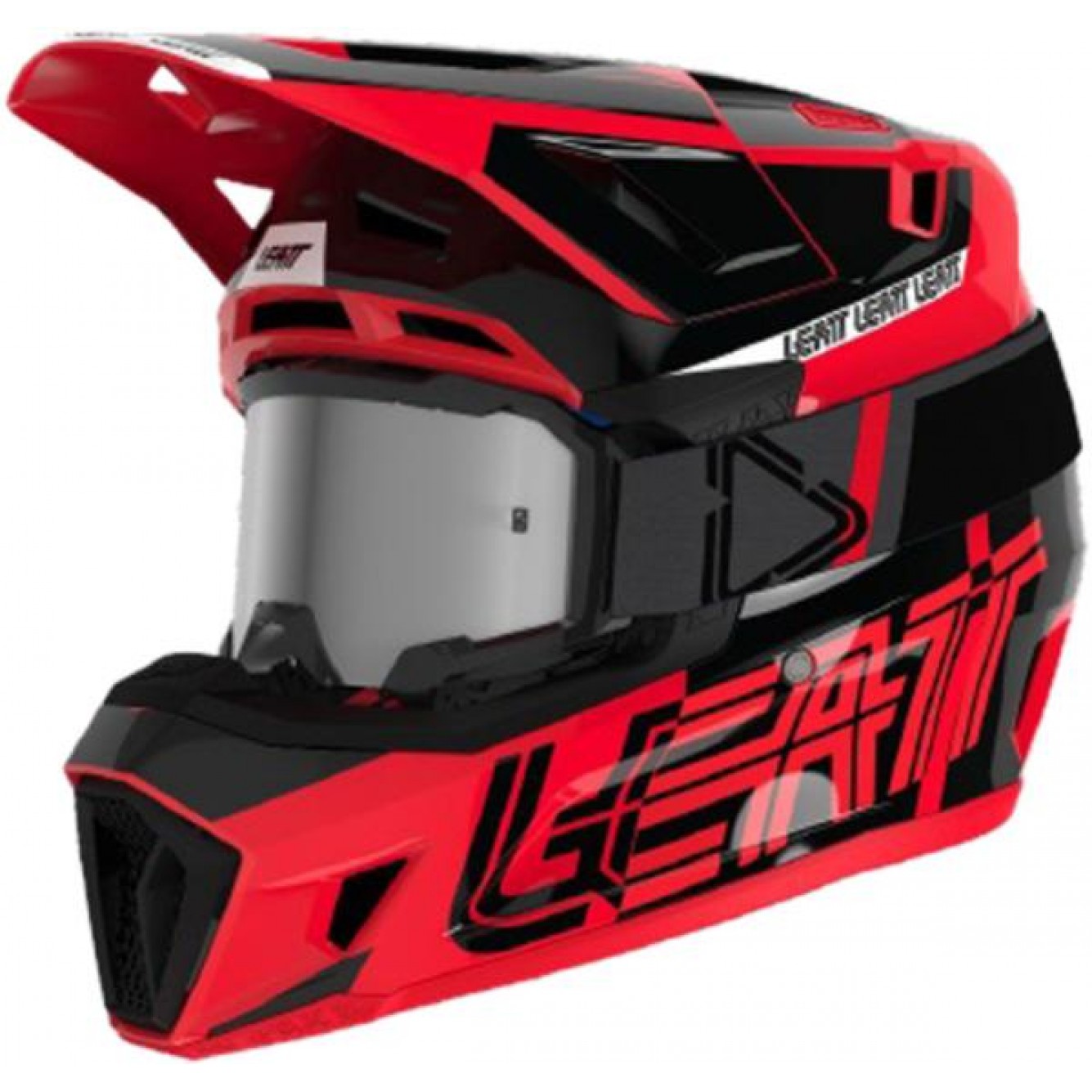 Leatt | Crosshelm kit 7.5 V24 Rood + BRIL