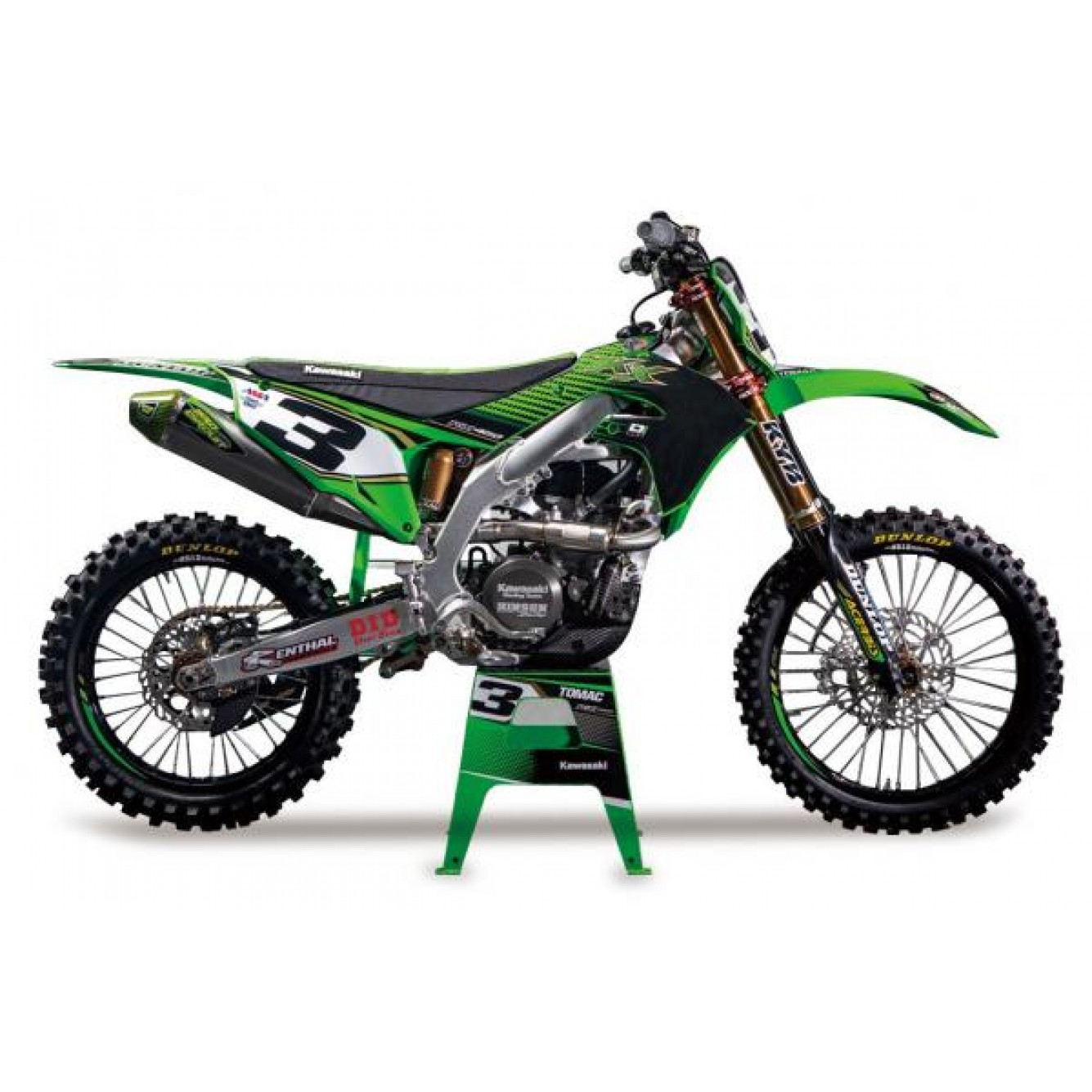 Kawasaki | Schaalmotor 1:12 Eli Tomac KX 450