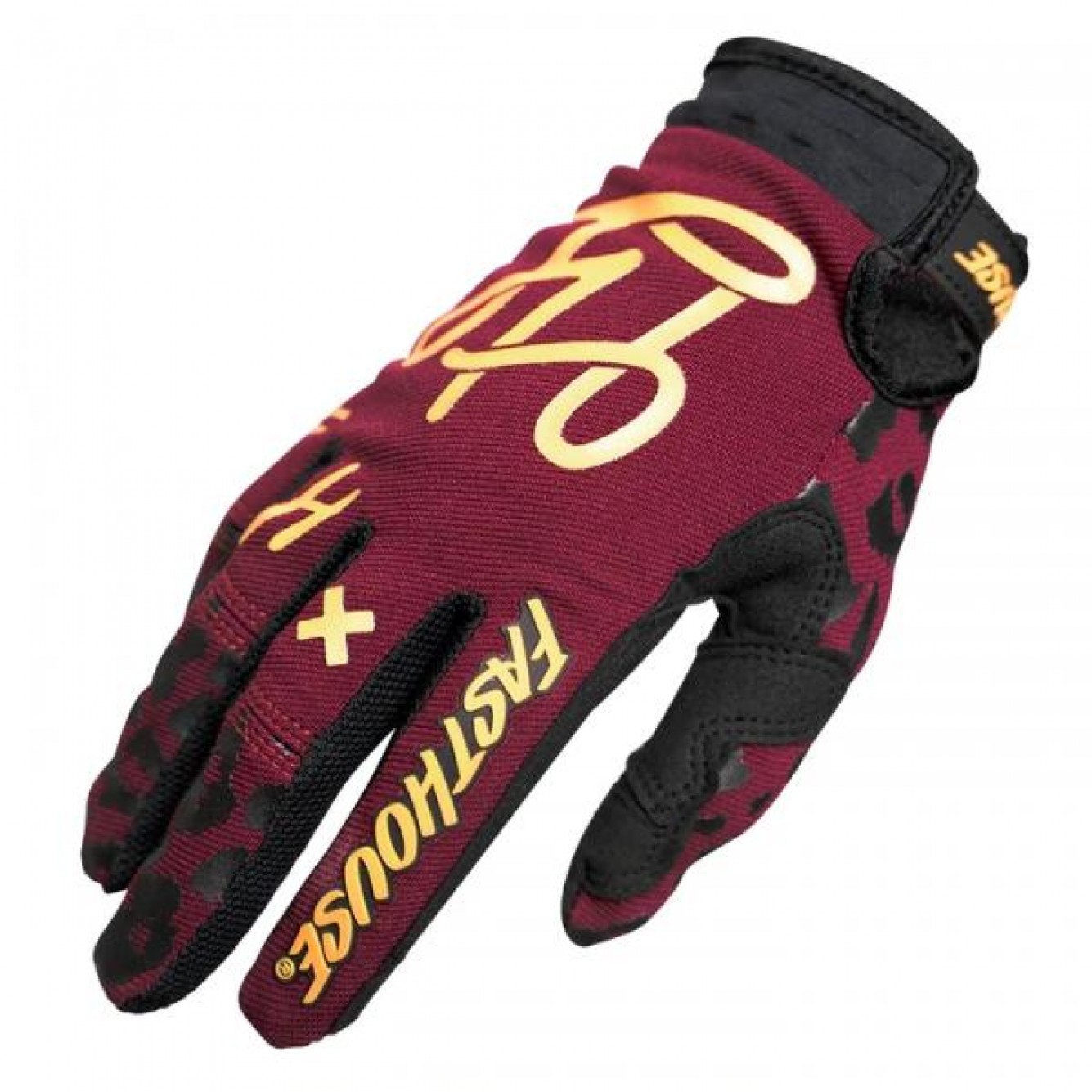 Fasthouse | Handschoenen Dames Speed Style Maroon Golden