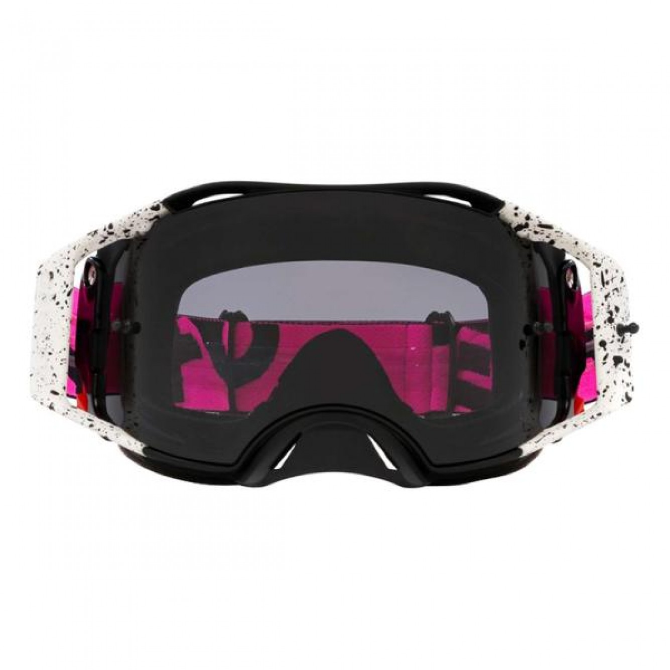 Oakley | Airbrake MX Black Splatter - Dark Grey