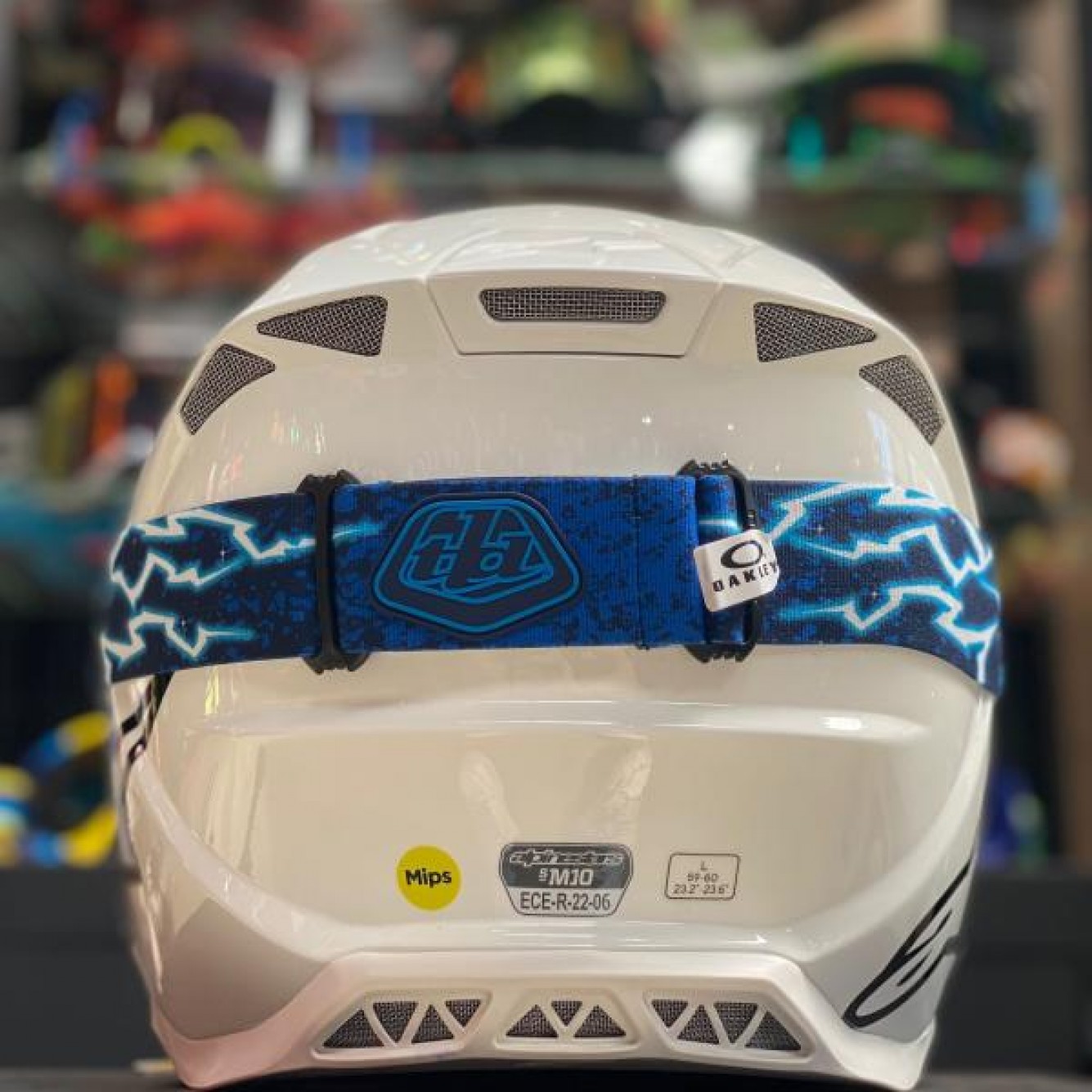 Oakley | Airbrake MX TLD Blue Lightning - Prizm Sapphire